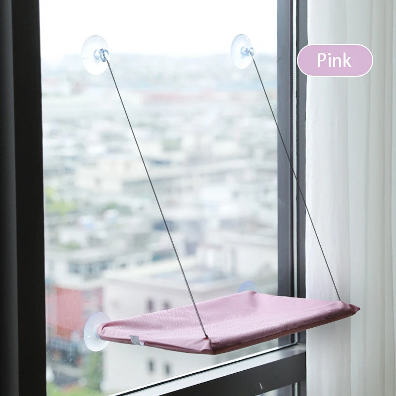 Hamac de fenêtre pour chat – ventouses, charge 20 kg