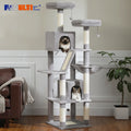 Arbre à chat Maine Coon 178 cm – 6 poteaux à griffer et perchoirs