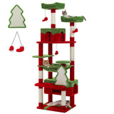 Grand arbre à chat pour Maine Coon – hamac, niches et poteaux sisal