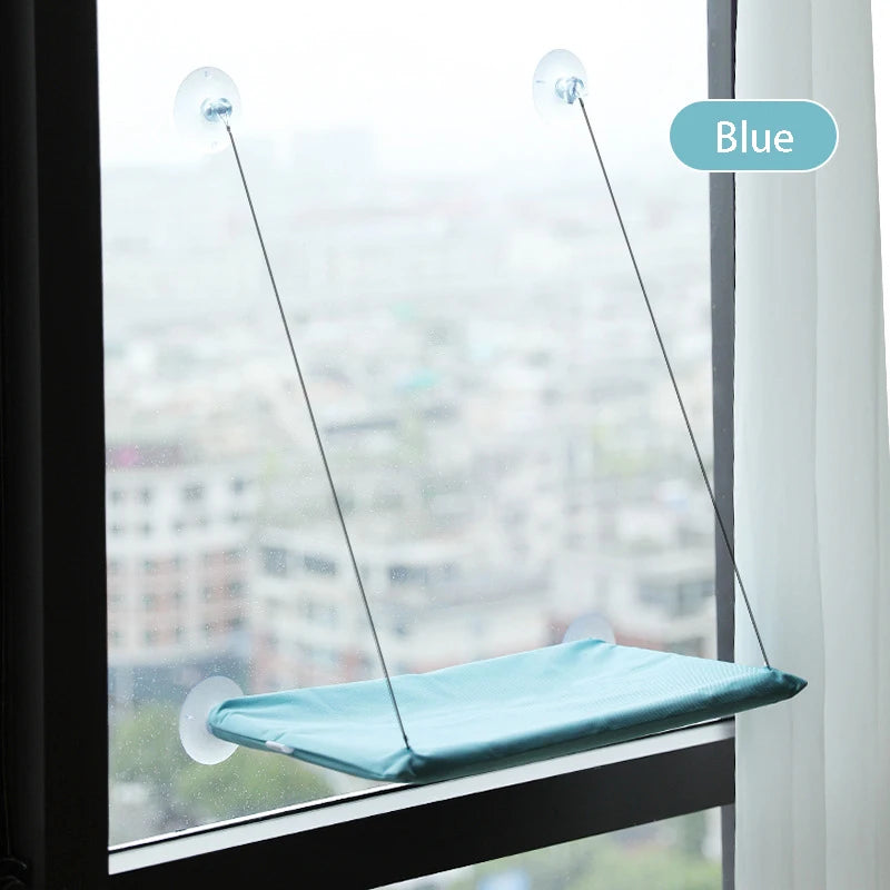 Hamac de fenêtre pour chat – ventouses, charge 20 kg